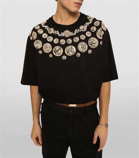 dolce gabbana coin shirt|t shirt dolce gabbana kurzarm.